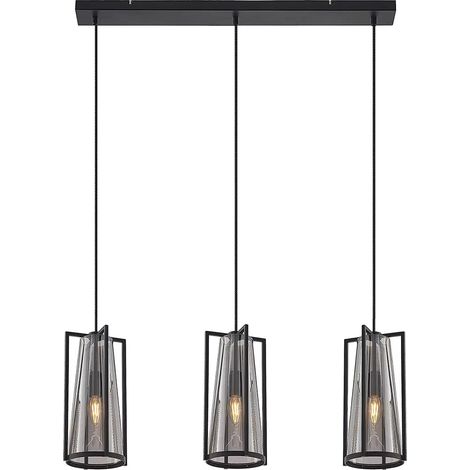 [NEUWERTIG] Lucande Rufina Pendellampe Dreiflammig Länglich Lampe Leuchte Deckenlampe Licht B-Ware