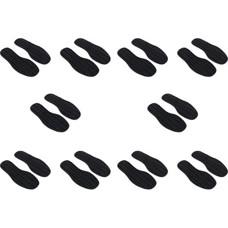 10 Pair bricolage Stick on Full Soles Heel Palm chaussure Repair antidérapant Grip caoutchouc Pads 29X11 5X0 2 cm (1/5)