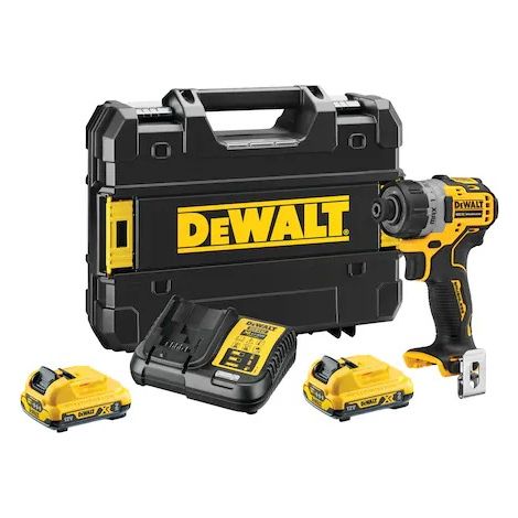 DEWALT XR 12V 2Ah Li-Ion Destornillador sin escobillas 15 ajustes de par - DCF601D2-QW