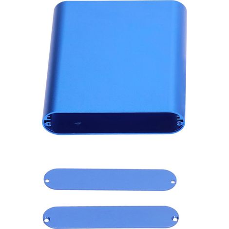 Boîtier de jonction en alliage d'aluminium, dissipateur thermique intégré, coffret DIY pour projets électroniques (1/5)
