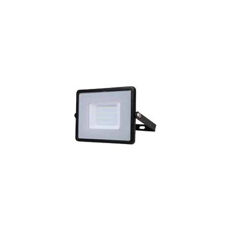 Faro Led Flood Light 30W IP65 Bianco Freddo Super Slim Carcassa Nera Smd Samsung Garanzia 5 Anni SKU-402