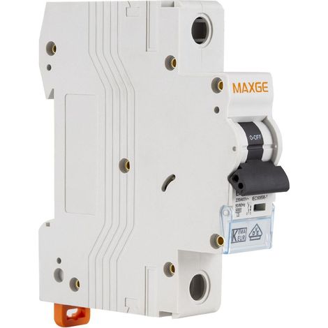 Interruttore Magnetotermico Residenziale 1P 6-40A 6kA Curva C Alpha+ MAXGE 10 A (1/2)