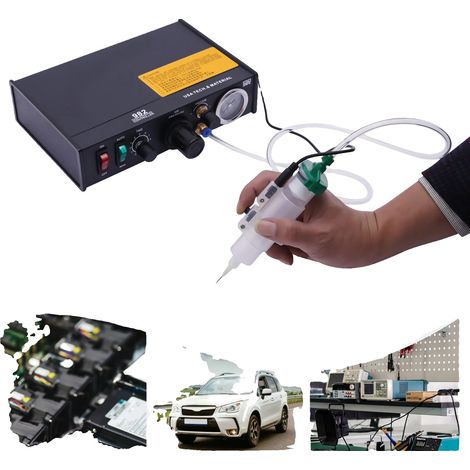 Kleberdosiermaschine, halbautomatischer Betrieb, hochpräzise Tropfsteuerung, 220V (1/5)