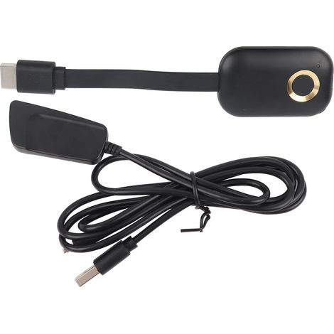 Adaptateur TV HDMI pour iOS Multi-Écran Récepteur Interactif 4K Sans Fil Miracast (5G, Double Cœur 4K) (1/5)