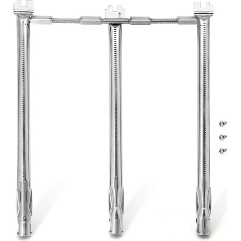 Brûleur de barbecue 69787 pour Weber Spirit et Spirit II série 300, Spirit E310, E320, E330 et S310 avec commandes frontales, 45,7 cm (18 pouces), acier inoxydable 304 (1/5)