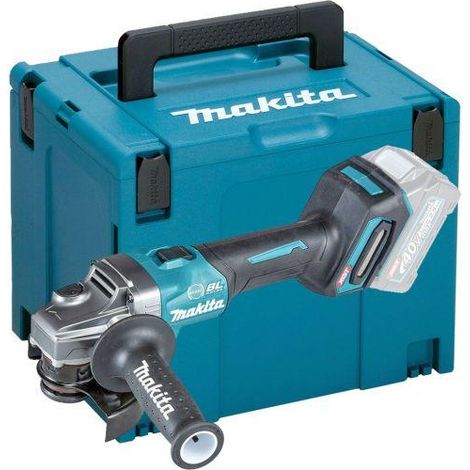 Makita GA004GZ01 40v Max XGT Brushless Slide Switch 115mm Angle Grinder Body Only In Macpac Case
