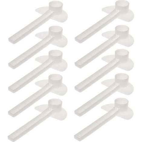 10 Pièces Abeille Nourrisseur Boire De l'eau Nourrir Apiculture Apiculture Outil Ruche en Plastique (1/5)