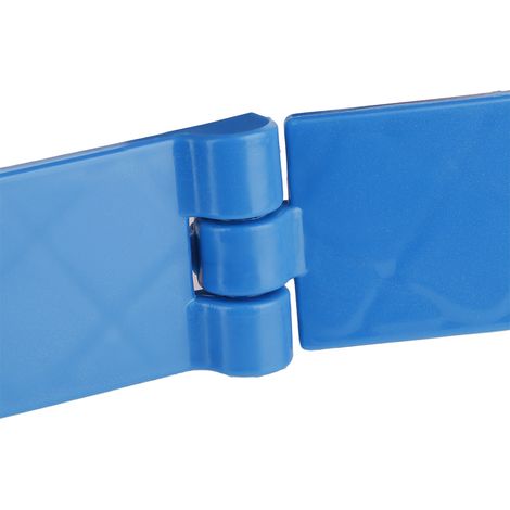 Tabouret Pliable en Plastique Épais Portable Antidérapant 32x22.5x30cm Rouge et Jaune (1/5)