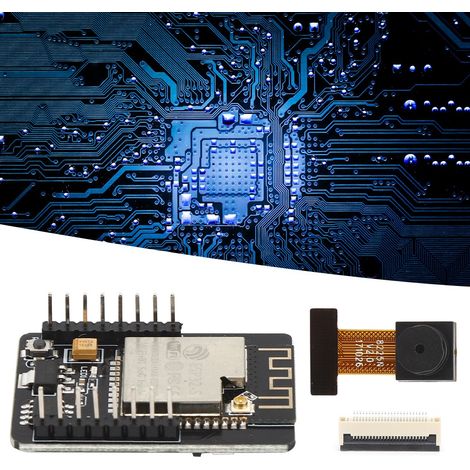 Kit d'accessoires adaptateur pour module caméra sans fil ESP32 CAM et module caméra OV2640 (1/5)