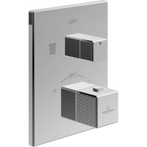 Villeroy & Boch TVS12600300061 Thermostat encastré à 2 voies