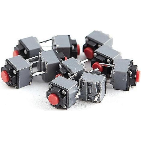 10 boutons silencieux Kailh 667.3 pour souris sans fil, micro-interrupteur Hfmqv (1/4)