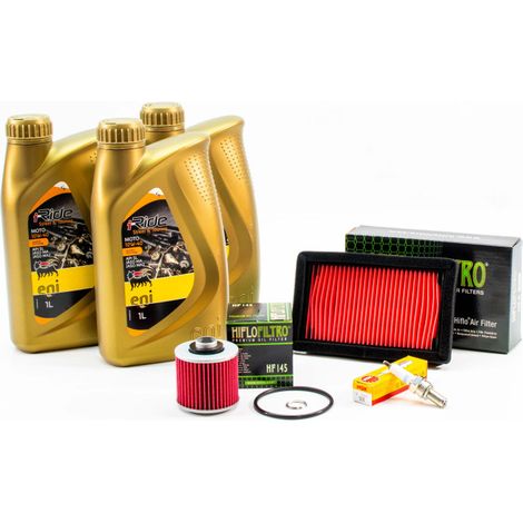 Kit Révision Filtres Bougies pour YAMAHA XT 660 X de 2004 à 2014 - ENI I-RIDE MOTO 10w40 3L