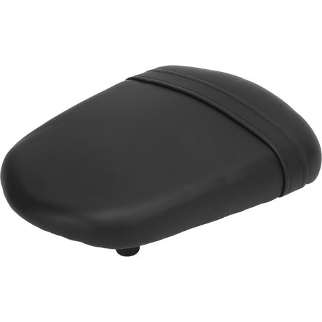 Selle passager arrière moto en cuir synthétique noir remplacement Suzuki K6 (1/5)