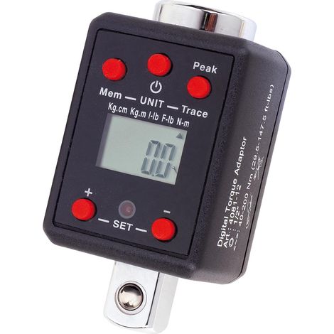 Digital-Drehmoment-Adapter 1/2" 40-200Nm