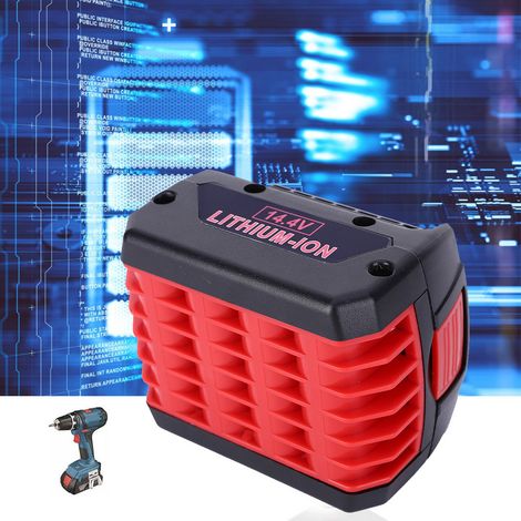 Batterie lithium-ion rechargeable BAT607 14,4 V pour perceuse sans fil Bosch, 5 000 mAh (1/5)