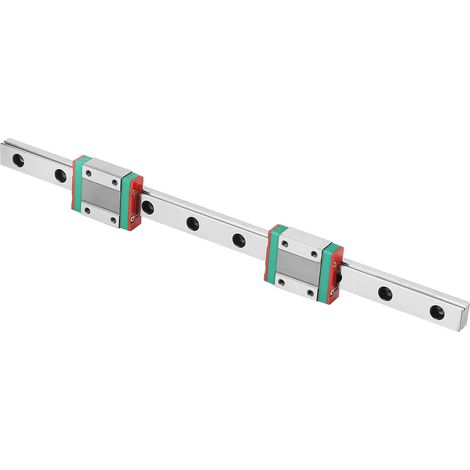 1 rail de guidage linéaire miniature MGN12 de 250 mm de diamètre et 12 mm de largeur, 2 blocs de glissement MGN12B (1/5)