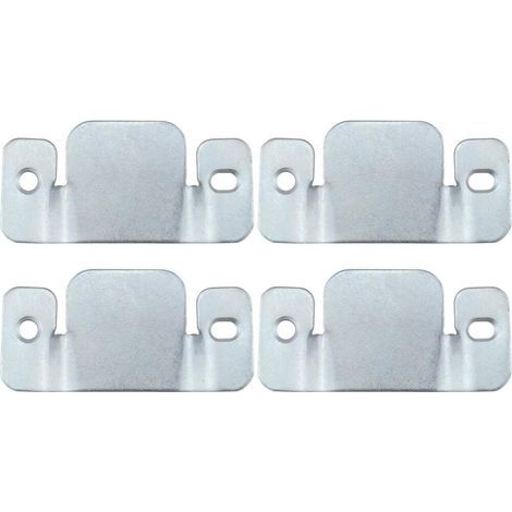 4 Pcs Connecteur de Canapé avec Vis, Fixation Canape Universels en Métal pour Canapé Sectionnel (1/5)