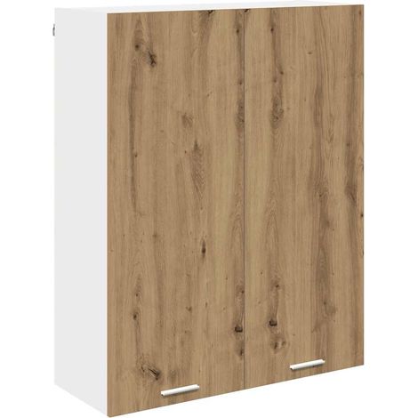 Mueble colgante con puerta Roble artesanal 80 x 31 x 100 cm vidaXL