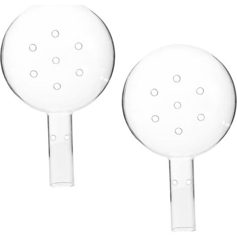 de 2 Sph res d emballage Transparentes pour Fleurs 16 CM (1/5)