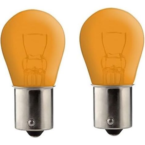 2x Ampoule P21W 24V BA15S ORANGE camion fourgon voiture tracteur véhicule agricole