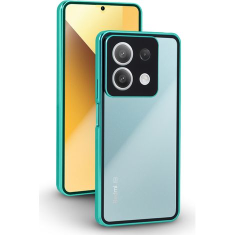 Funda para Xiaomi Redmi Note 13 5G, magnética, doble cristal, verde. (1/5)