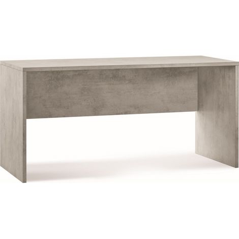 Scrivania 160L x 69P x h76 – Finitura Cemento – Sarmog (1/4)