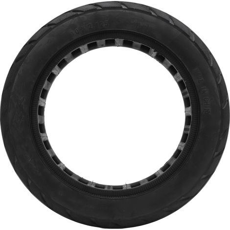 Pneu plein en caoutchouc 10x2,125 pour trottinette électrique - Pneu plein anti-éclatement et absorption des chocs - Non gonflable (1/5)