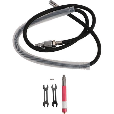 Meuleuse à crayon à Air 58000 tr/min NPT 1/4 pouces, ensemble pneumatique, stylo de gravure avec pince M3 (1/5)
