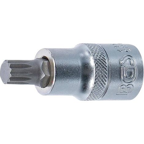 Douille à Embouts 12,5 mm (1/2) - Denture Multiple Intérieure XZN M10 - Précision et Robustesse - D-Work (1/5)