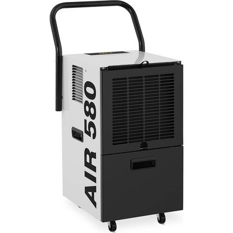 Deumidificatore elettrico professionale per cantieri edili abitazioni cantine e capannoni industriali (30L/24h superficie 50 m² portata aria 630 m³/h serbatoio 5,5L LED) 140007255