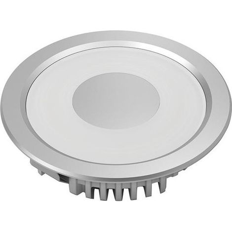Spot Led Mini Piatto Inoltre Alu Opt.Ww, 12Vdc, 3.5W, 2.0M
