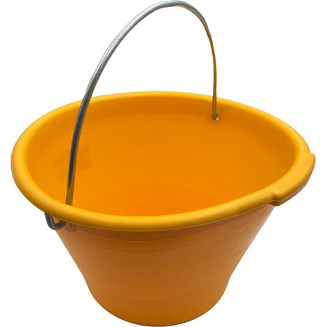 Secchio da Muratore in Plastica – Giallo – 1 pezzo