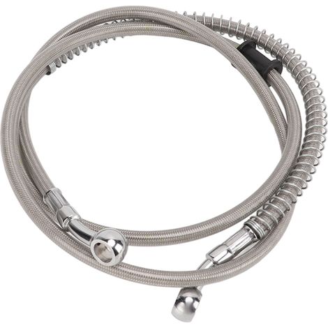 Tuyau de frein moto universel en acier PVC, ligne de frein et d'embrayage pour la plupart des motos, installation facile, 140 cm (1/5)
