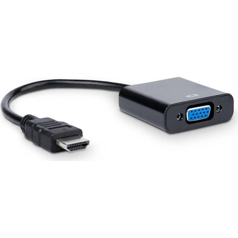 Adaptador convertidor VGA HDMI Akyga AK-AD-42 para monitor Full HD con cable hembra/macho de 15 cm.