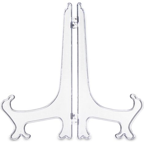 Support d'assiette, sous-assiette, 30 x 28 x 13 cm, transparent (1/4)