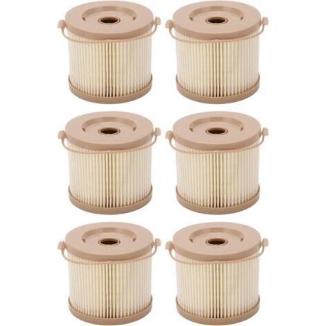 500Fg 6-piece fuel filter water separator oil water filter replacement kit for Racor 2010PM or 500Fg--DTEKGAZ