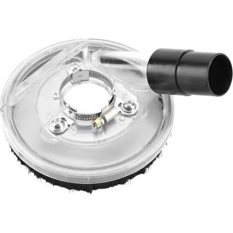 Couvercle de protection d'aspiration pour meuleuse de poussière avec raccord d'aspiration 80-125 mm pour meuleuse d'angle (1/5)
