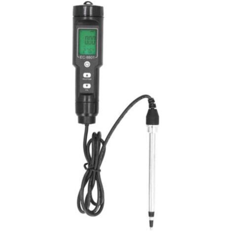 Pair - Détecteur De Conductivité Du Sol Éclairé Par Rétroéclairage Pour L'agriculture Et La Culture Hydroponique - Précis Et Fiable - Idéal Pour Les Agriculteurs Et Les Jardiniers - (1/3)