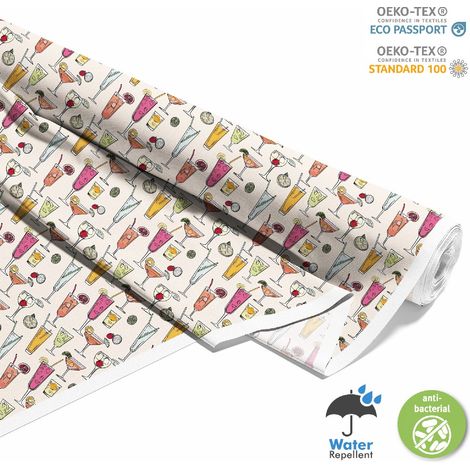OUTDOOR DEKOSTOFFE OXFORD - Motiv Cocktail  DX8704
