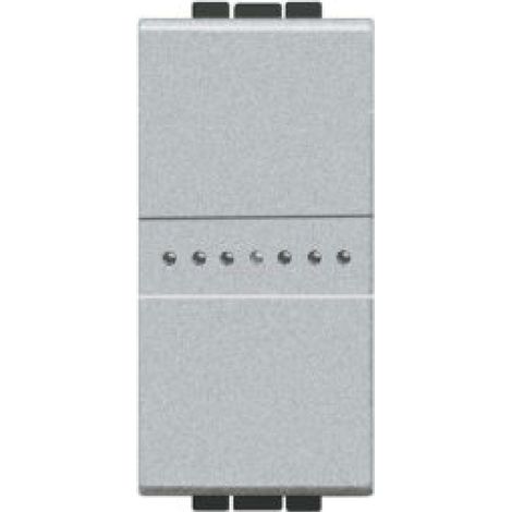 BTicino Livinglight NT4053N Deviatore Assiale 1P 10AX 250V 1 Modulo Tech