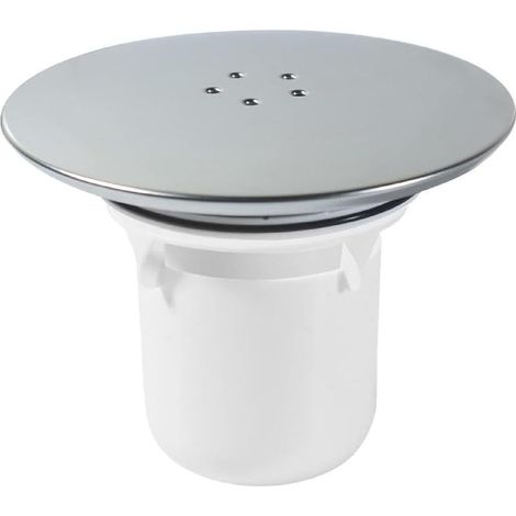 Couvercle de bonde de douche amélioré en plastique pour bonde de douche - Couvercle de siphon de douche de rechange pour bac de douche (1/5)