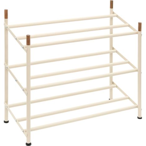 Cassie portascarpe beige espandibile 6 12 paia - 5five