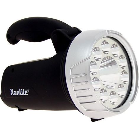 Xanlite – Projecteur LED rechargeable 200 lumens – Portée 50m – Indice IP20 – Batterie 4V 1000mAh – PR350 (1/9)
