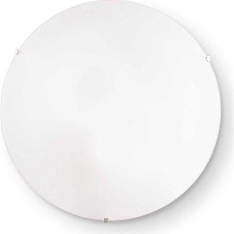 Ideal Lux Simply - Plafonnier intérieur moyen à 2 ampoules, blanc, E27