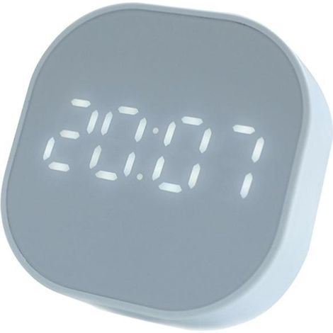 horloge Digitale Crative Et Intelligente - Bleu, Mini Cartoon Simple Digital Clock, Horloge Lectronique De Chevet Pour Tudiants (1/5)