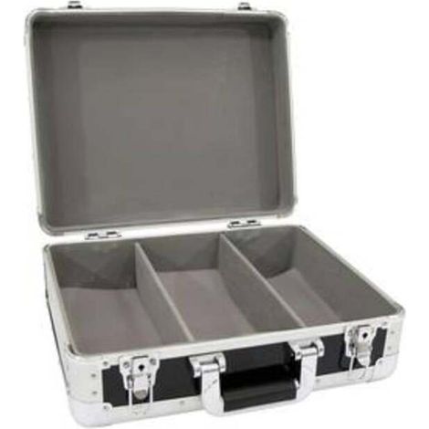[NEUWERTIG] B-Ware Omnitronic Case CD-Case ALU Digital-Booking 380 x 425 x 175 mm schwarz 90 CDs (1/2)