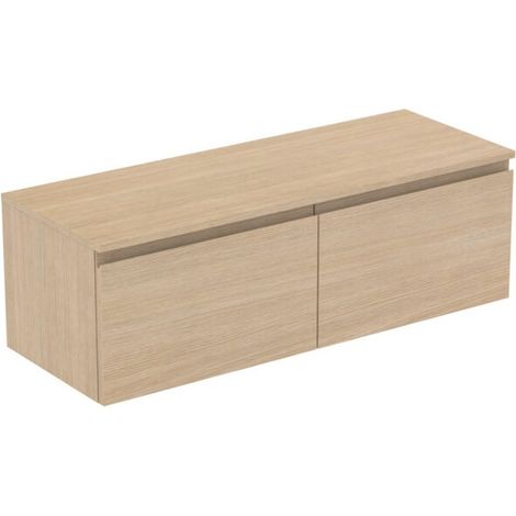 Ideal Standard E3425US WT Armoire sous-lavabo Finesse sans découpe (1/3)