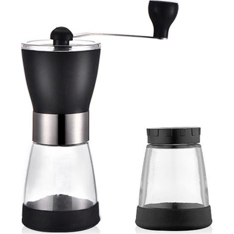 Kaffeemühle mit Keramikkern, manuell, zum Mahlen von Kaffeebohnen