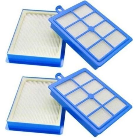 Lot de 4 filtres HEPA de rechange pour aspirateurs Electrolux Z3347 FC9083 (1/4)