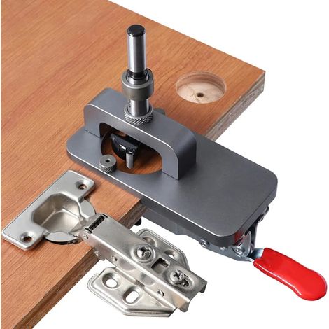 35 Mm Peratrice, Gabarit de Perçage Charniere, 35 mm Guide De age Trou Charnière Trouver Un Jig Outil, Pour Porte Armoires De Bricolage Menuiserie, 35 mm Gabarit de Trou Charniere
